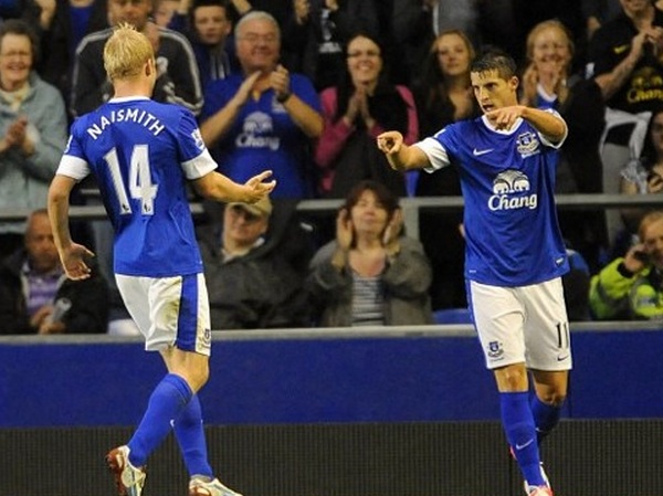 Steven Naismith and Kevin Mirallas could be in line for a start following their fine cameo against Fulham last week